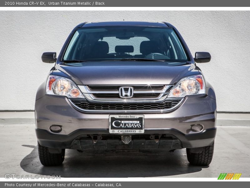 Urban Titanium Metallic / Black 2010 Honda CR-V EX