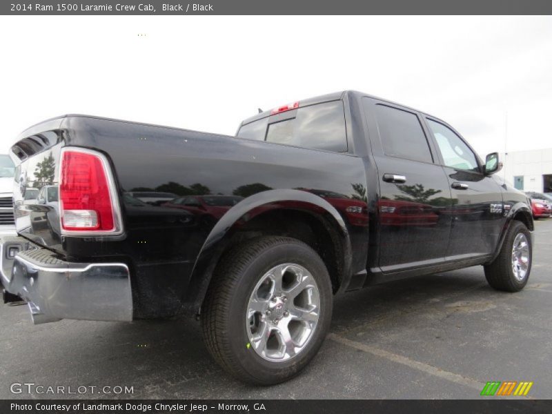 Black / Black 2014 Ram 1500 Laramie Crew Cab