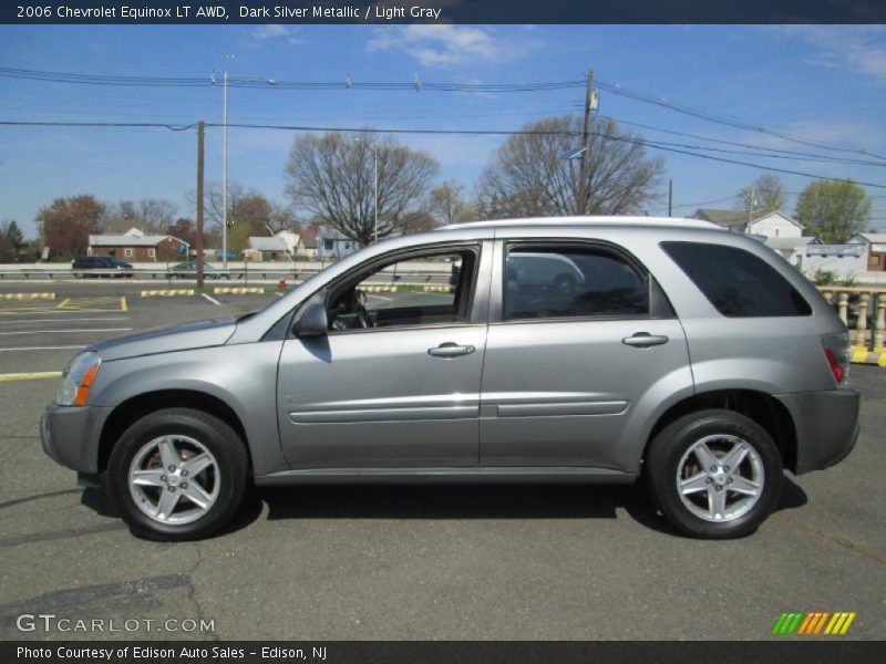 Dark Silver Metallic / Light Gray 2006 Chevrolet Equinox LT AWD