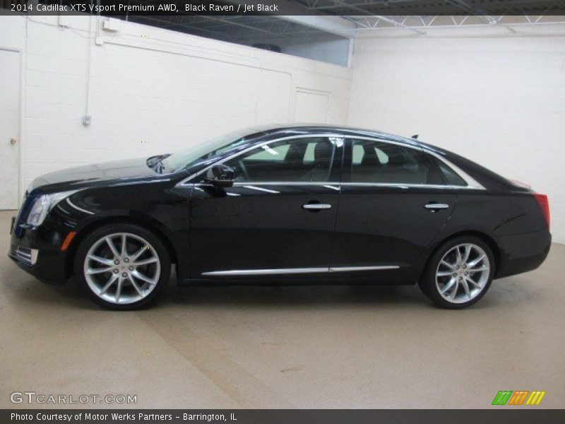 Black Raven / Jet Black 2014 Cadillac XTS Vsport Premium AWD