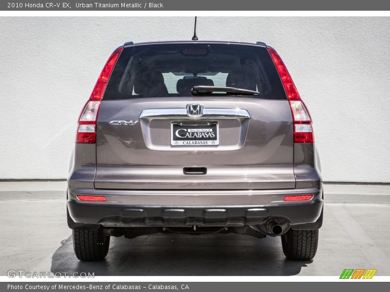 Urban Titanium Metallic / Black 2010 Honda CR-V EX