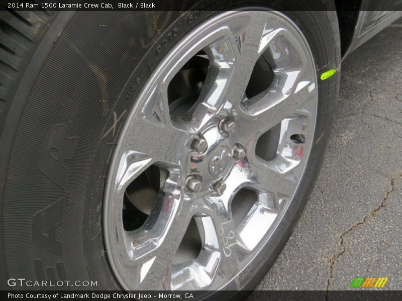 Black / Black 2014 Ram 1500 Laramie Crew Cab