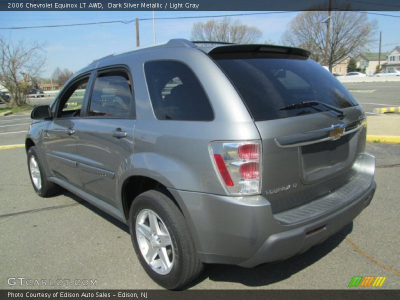 Dark Silver Metallic / Light Gray 2006 Chevrolet Equinox LT AWD