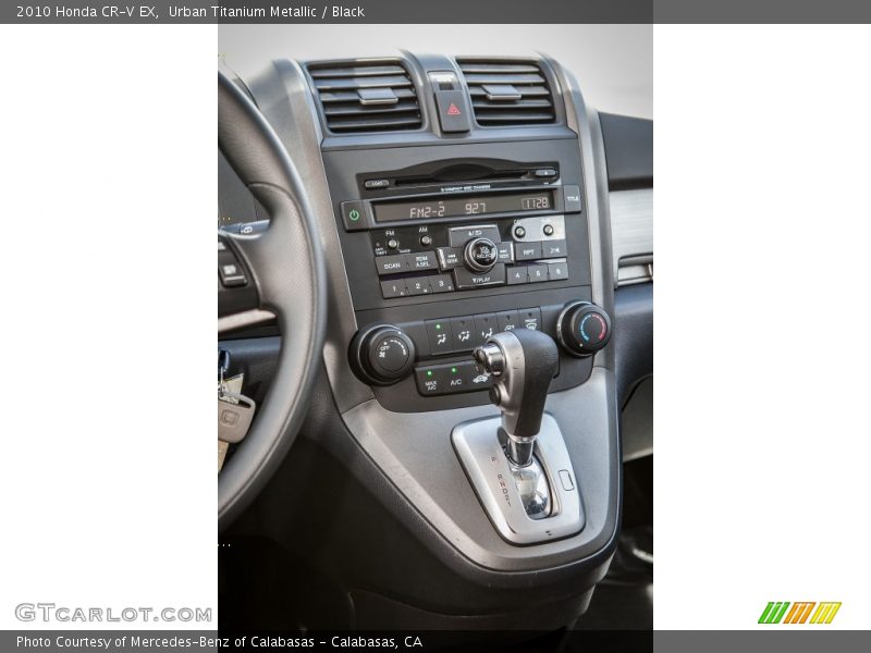 Urban Titanium Metallic / Black 2010 Honda CR-V EX