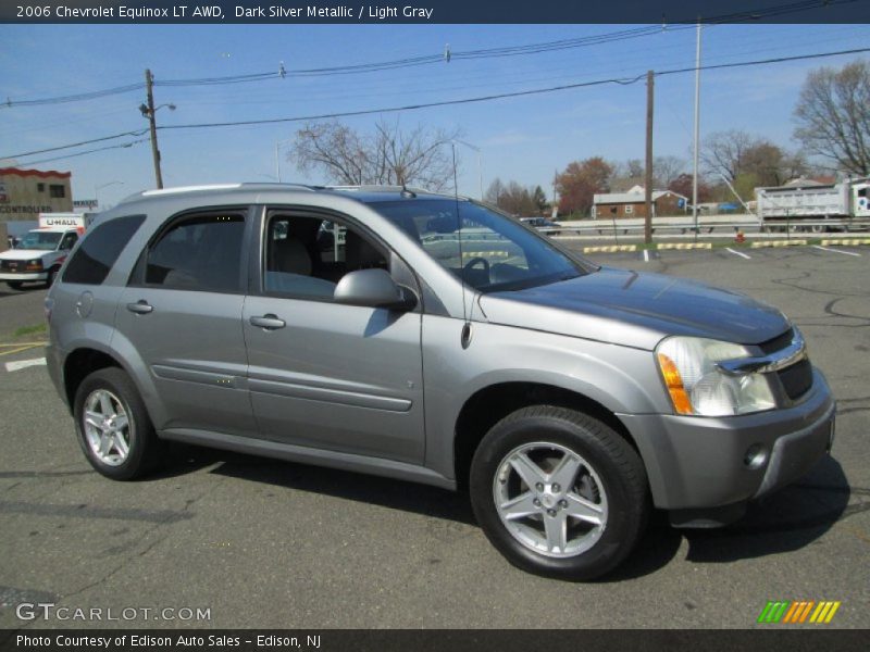 Dark Silver Metallic / Light Gray 2006 Chevrolet Equinox LT AWD