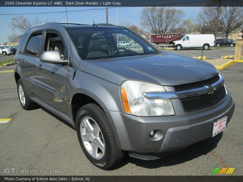 Dark Silver Metallic / Light Gray 2006 Chevrolet Equinox LT AWD