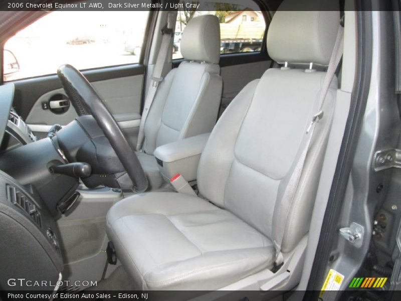 Dark Silver Metallic / Light Gray 2006 Chevrolet Equinox LT AWD