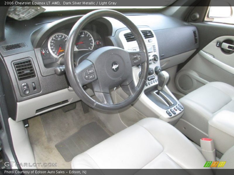 Dark Silver Metallic / Light Gray 2006 Chevrolet Equinox LT AWD