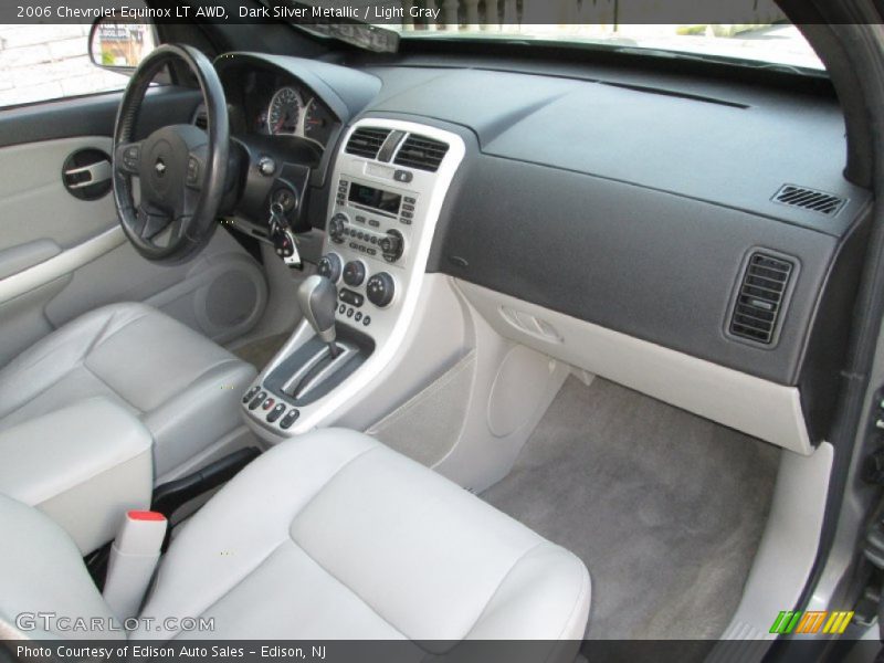 Dark Silver Metallic / Light Gray 2006 Chevrolet Equinox LT AWD