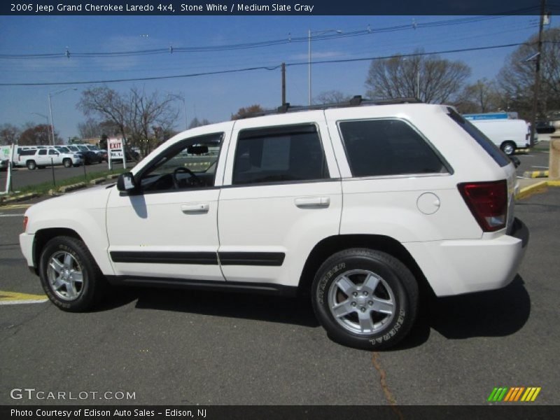 Stone White / Medium Slate Gray 2006 Jeep Grand Cherokee Laredo 4x4