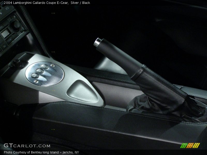 Silver / Black 2004 Lamborghini Gallardo Coupe E-Gear