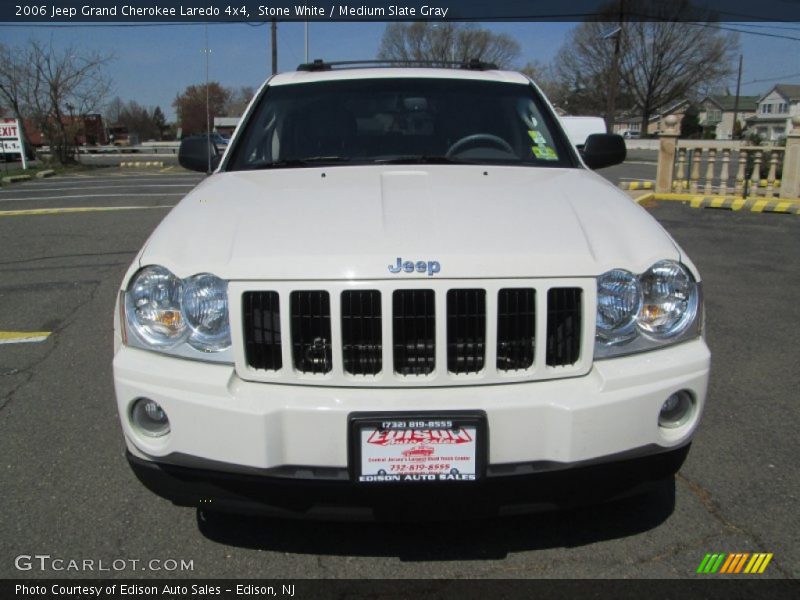 Stone White / Medium Slate Gray 2006 Jeep Grand Cherokee Laredo 4x4