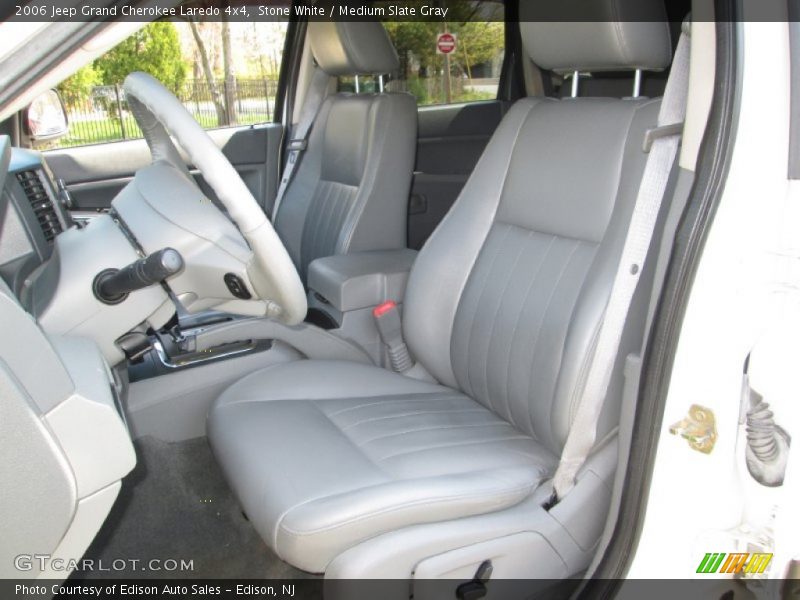 Stone White / Medium Slate Gray 2006 Jeep Grand Cherokee Laredo 4x4