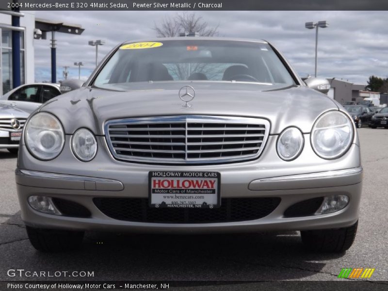 Pewter Silver Metallic / Charcoal 2004 Mercedes-Benz E 320 4Matic Sedan