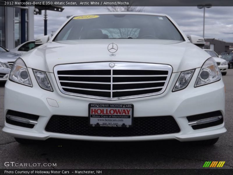 Arctic White / Almond/Mocha 2012 Mercedes-Benz E 350 4Matic Sedan