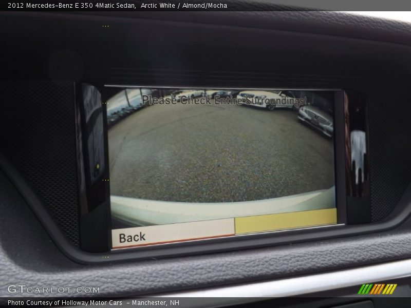 Arctic White / Almond/Mocha 2012 Mercedes-Benz E 350 4Matic Sedan