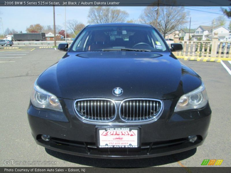 Jet Black / Auburn Dakota Leather 2006 BMW 5 Series 525xi Sedan
