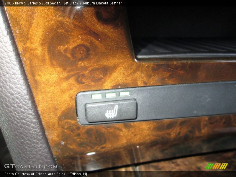 Jet Black / Auburn Dakota Leather 2006 BMW 5 Series 525xi Sedan