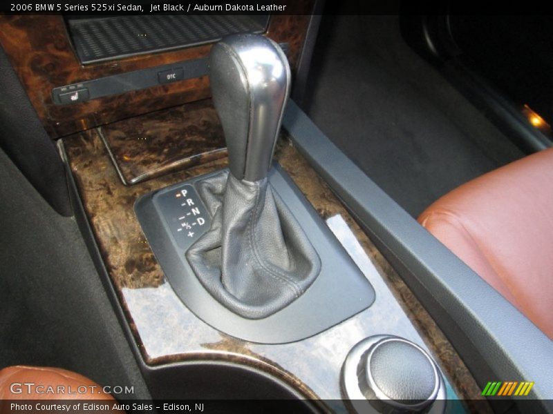 Jet Black / Auburn Dakota Leather 2006 BMW 5 Series 525xi Sedan