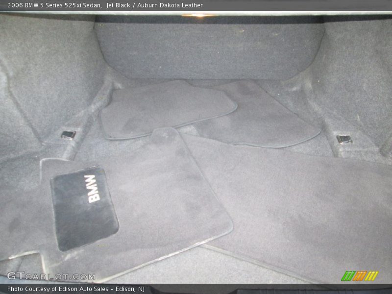 Jet Black / Auburn Dakota Leather 2006 BMW 5 Series 525xi Sedan