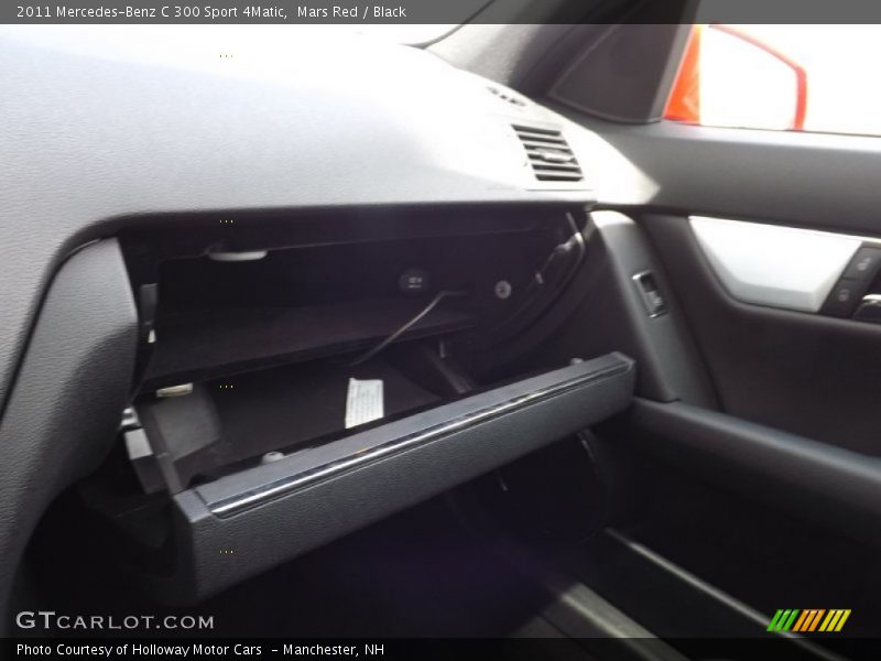 Mars Red / Black 2011 Mercedes-Benz C 300 Sport 4Matic
