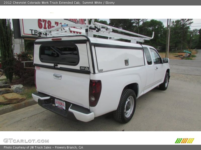 Summit White / Ebony 2012 Chevrolet Colorado Work Truck Extended Cab