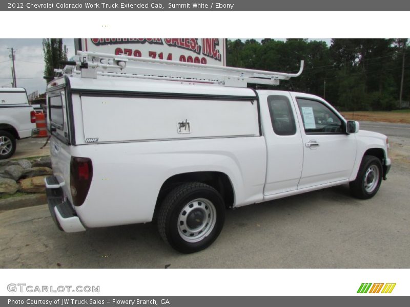 Summit White / Ebony 2012 Chevrolet Colorado Work Truck Extended Cab