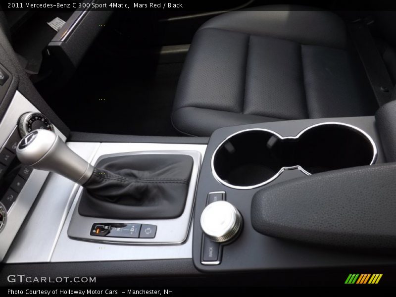 Mars Red / Black 2011 Mercedes-Benz C 300 Sport 4Matic