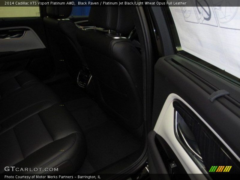 Black Raven / Platinum Jet Black/Light Wheat Opus Full Leather 2014 Cadillac XTS Vsport Platinum AWD