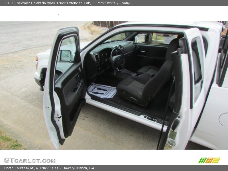 Summit White / Ebony 2012 Chevrolet Colorado Work Truck Extended Cab