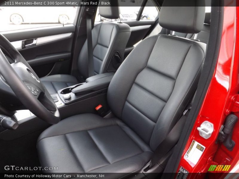 Mars Red / Black 2011 Mercedes-Benz C 300 Sport 4Matic