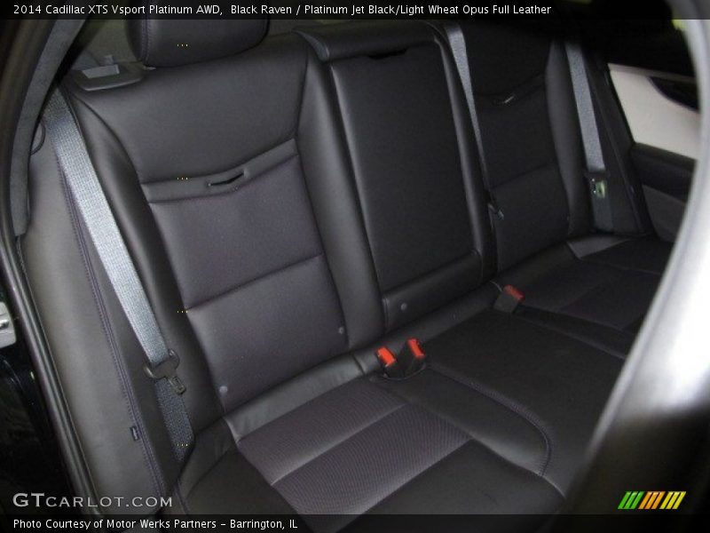 Black Raven / Platinum Jet Black/Light Wheat Opus Full Leather 2014 Cadillac XTS Vsport Platinum AWD
