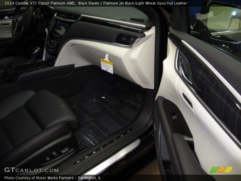 Black Raven / Platinum Jet Black/Light Wheat Opus Full Leather 2014 Cadillac XTS Vsport Platinum AWD