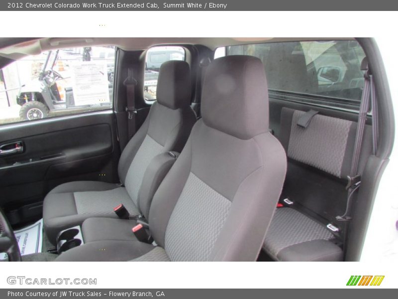 Summit White / Ebony 2012 Chevrolet Colorado Work Truck Extended Cab