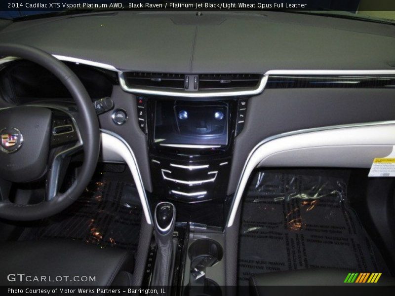 Black Raven / Platinum Jet Black/Light Wheat Opus Full Leather 2014 Cadillac XTS Vsport Platinum AWD