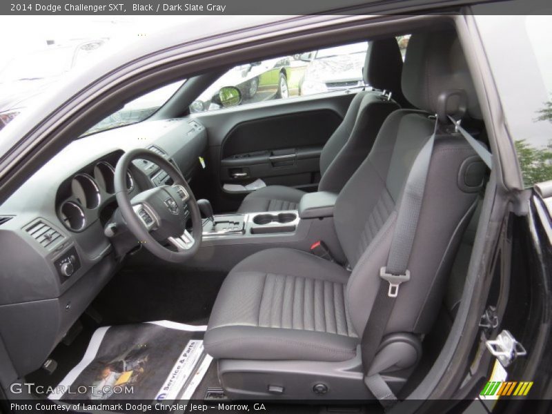 Black / Dark Slate Gray 2014 Dodge Challenger SXT