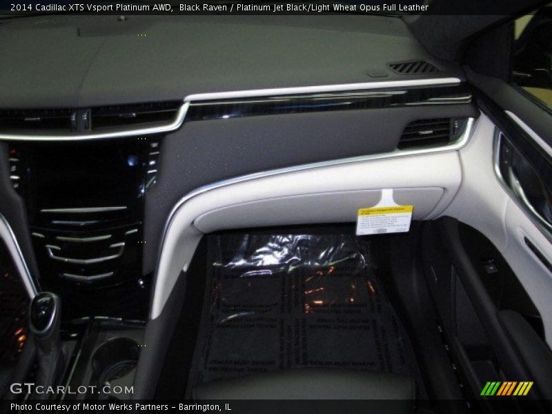 Black Raven / Platinum Jet Black/Light Wheat Opus Full Leather 2014 Cadillac XTS Vsport Platinum AWD