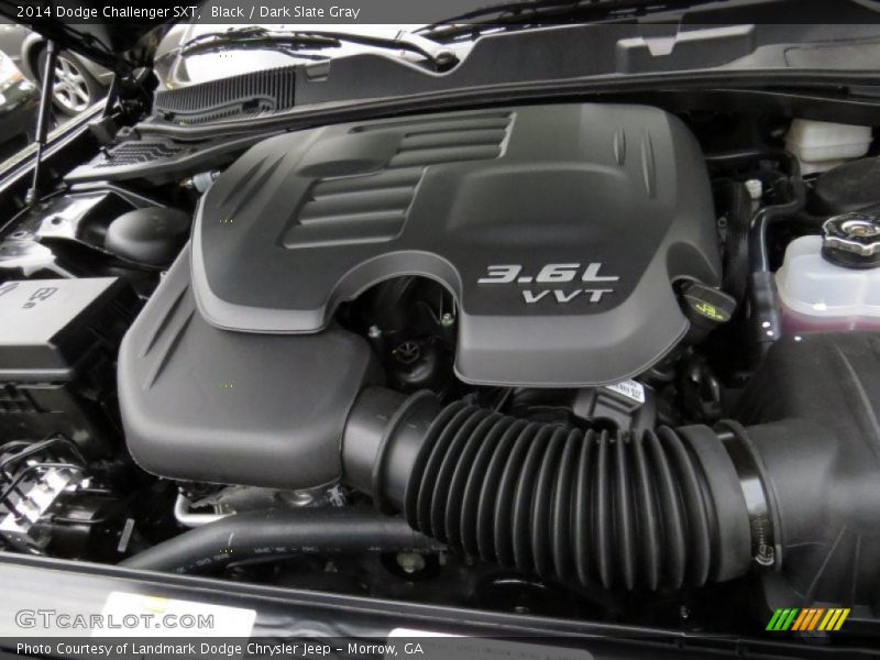 Black / Dark Slate Gray 2014 Dodge Challenger SXT