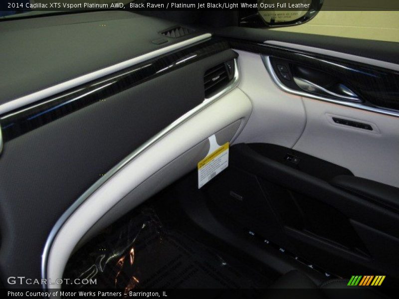 Black Raven / Platinum Jet Black/Light Wheat Opus Full Leather 2014 Cadillac XTS Vsport Platinum AWD
