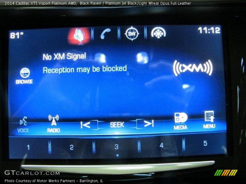 Black Raven / Platinum Jet Black/Light Wheat Opus Full Leather 2014 Cadillac XTS Vsport Platinum AWD