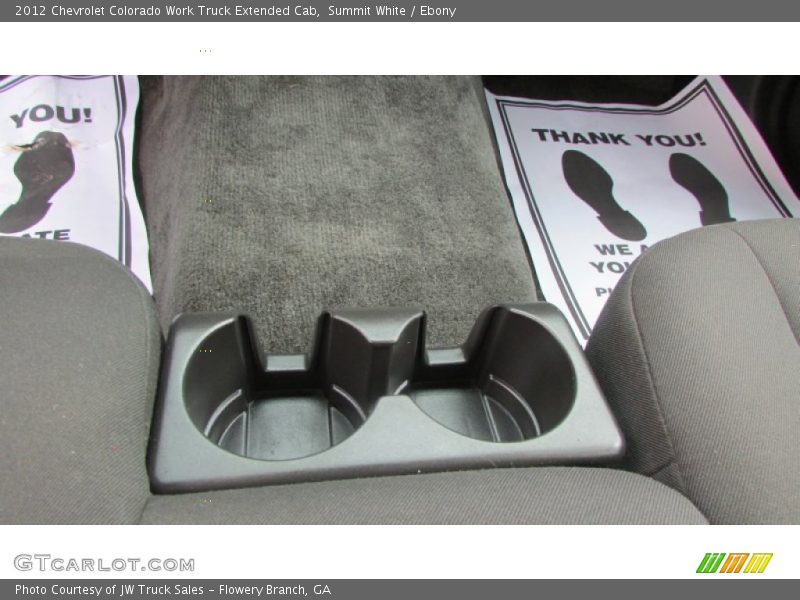 Summit White / Ebony 2012 Chevrolet Colorado Work Truck Extended Cab