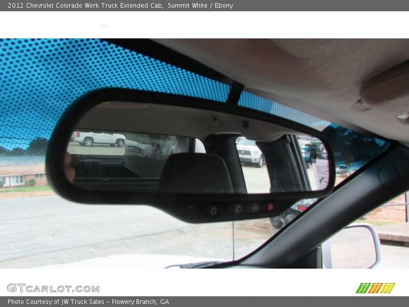 Summit White / Ebony 2012 Chevrolet Colorado Work Truck Extended Cab