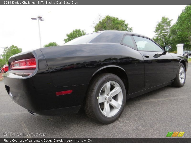Black / Dark Slate Gray 2014 Dodge Challenger SXT