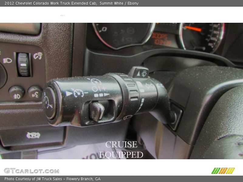 Summit White / Ebony 2012 Chevrolet Colorado Work Truck Extended Cab