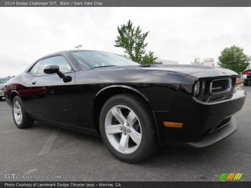 Black / Dark Slate Gray 2014 Dodge Challenger SXT