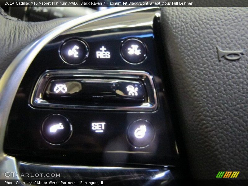 Black Raven / Platinum Jet Black/Light Wheat Opus Full Leather 2014 Cadillac XTS Vsport Platinum AWD