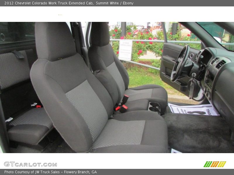 Summit White / Ebony 2012 Chevrolet Colorado Work Truck Extended Cab
