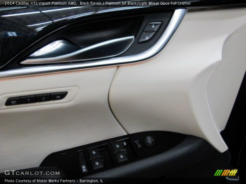 Black Raven / Platinum Jet Black/Light Wheat Opus Full Leather 2014 Cadillac XTS Vsport Platinum AWD