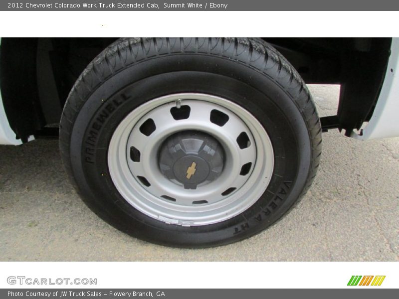 Summit White / Ebony 2012 Chevrolet Colorado Work Truck Extended Cab