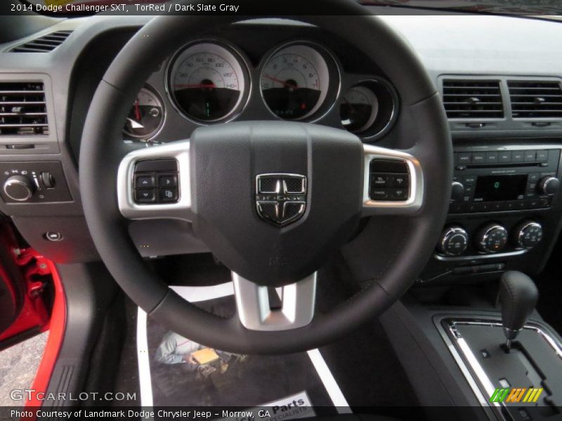 TorRed / Dark Slate Gray 2014 Dodge Challenger SXT